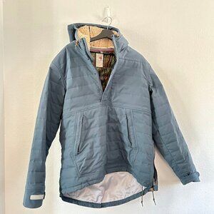 Relwen Channel Anorak Jacket Steel Blue Size L | Mens Jackets